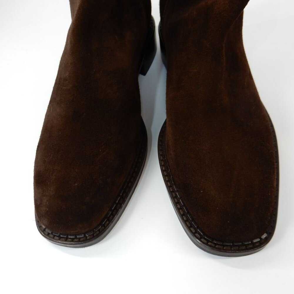 La Canadienne Selina City Dry Waterproof Bootie Boots Size 5.5 Brown Suede NEW - Picture 8 of 15